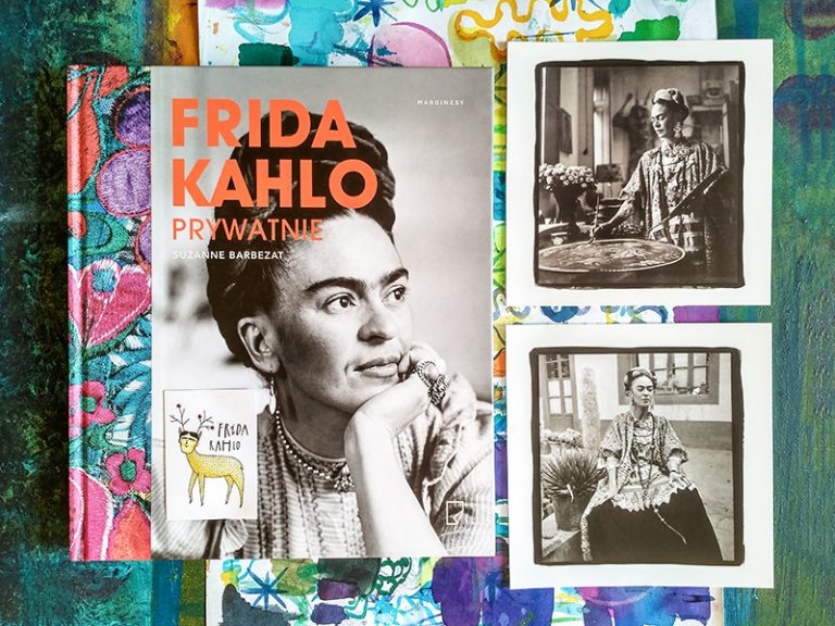 książka Frida Khalo prtywatnie pocztówki kolekcjonerskie Frida na zamku